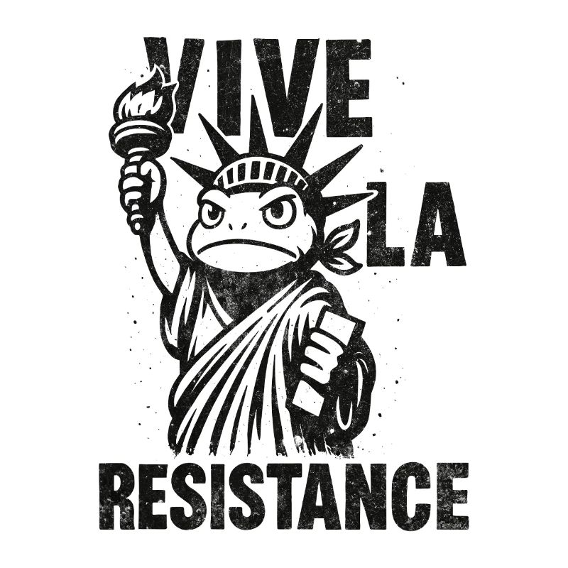 Vive La Resistance Silhouette Tee