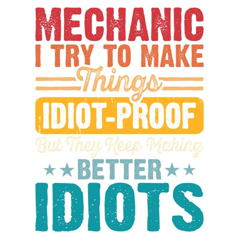 Mechanic Mechatronics Technician Handyman Gift