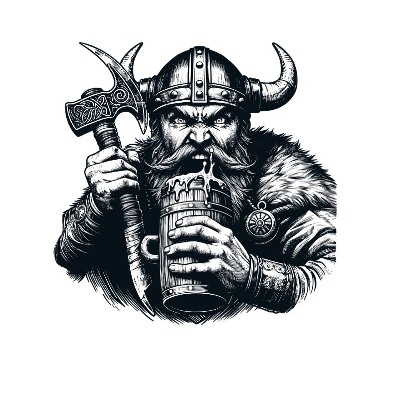 Viking Bierkrug Krieger