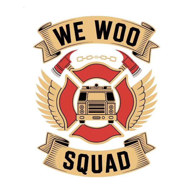Wee Woo Squad Fire Truck Firefighter