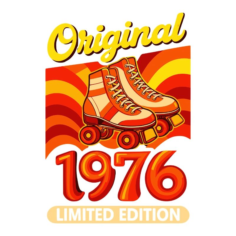 Original 1976 Limited Edition Retro Roller Skate