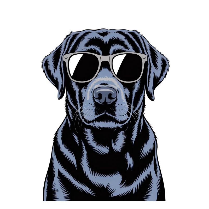 Schwarzer Labrador 