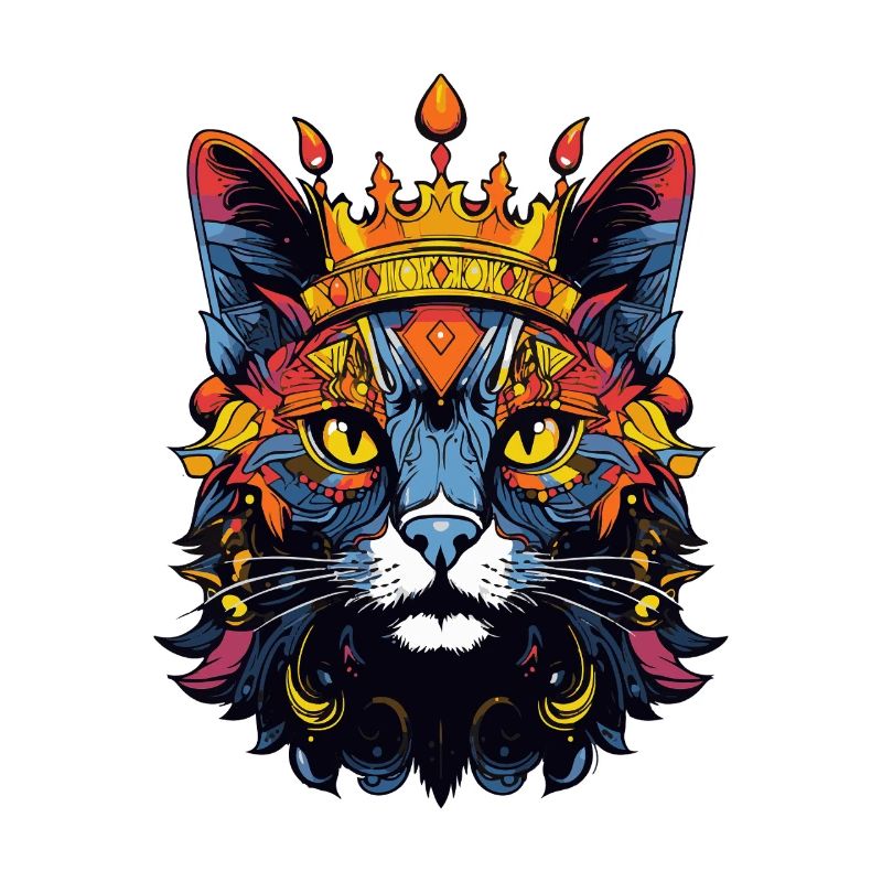 Couronne royale de chat