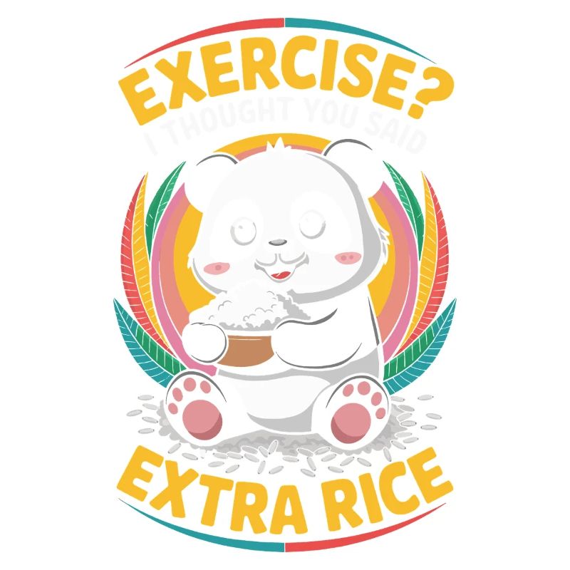 Panda Extra Rice Humor