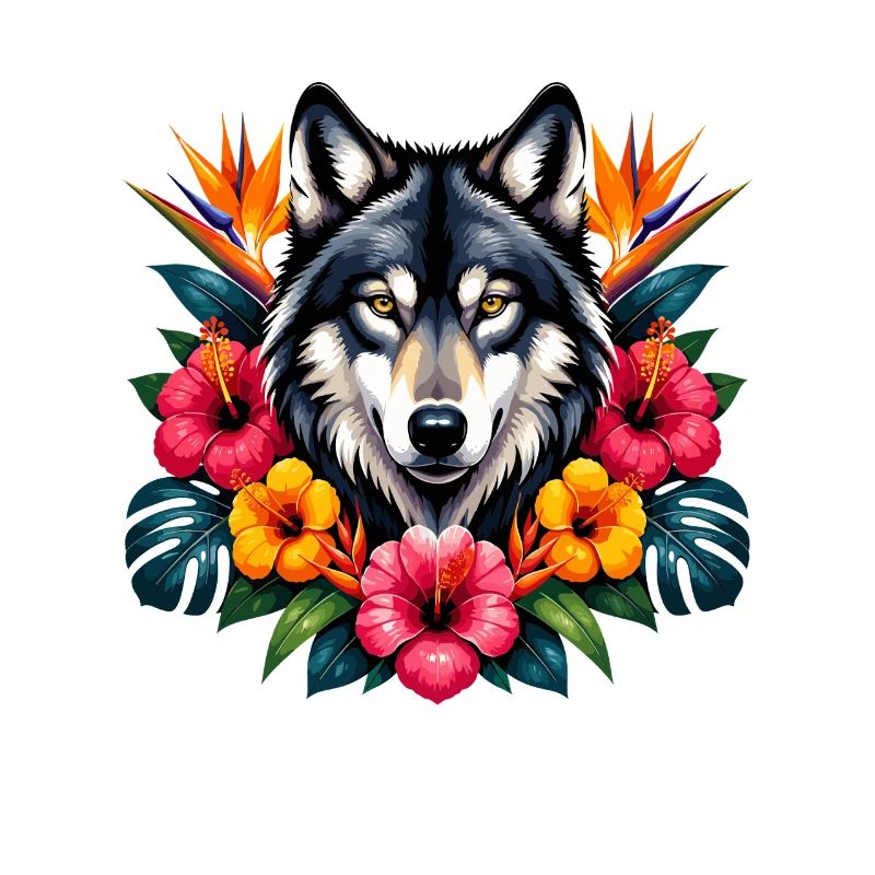 Wolf's Head Tropical Flowers