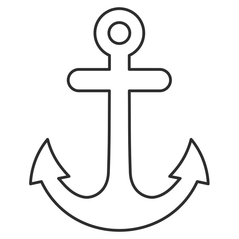 Anker Minimalistisches Design