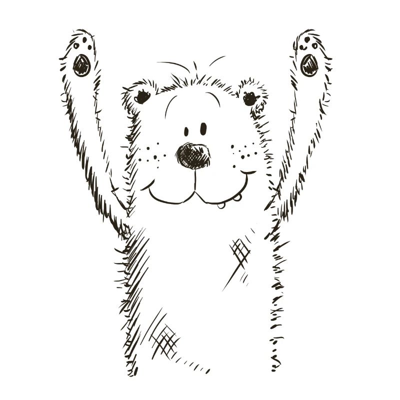 Witzer Bär I Bärchen I Teddy I Eisbär Comic