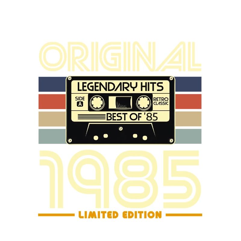 Originale limitierte Retro-Kassette von 1985