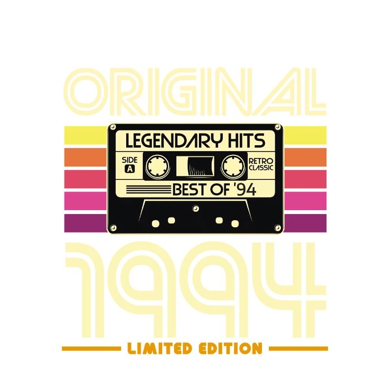 Original 1994 Cassette Retro Édition limitée