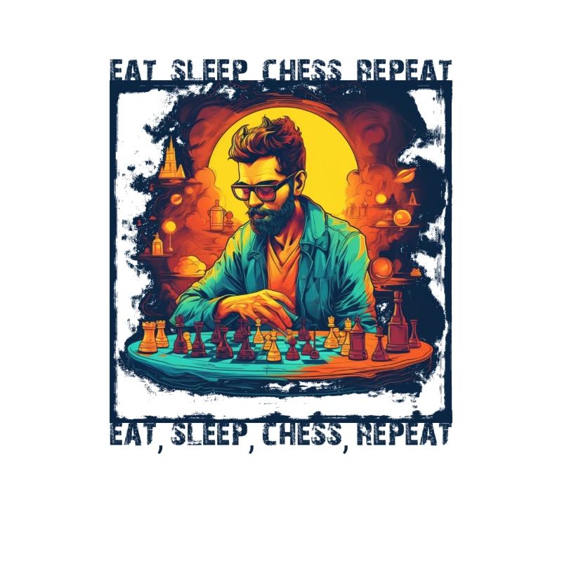 EAT SLEEP CHESS REPEAT