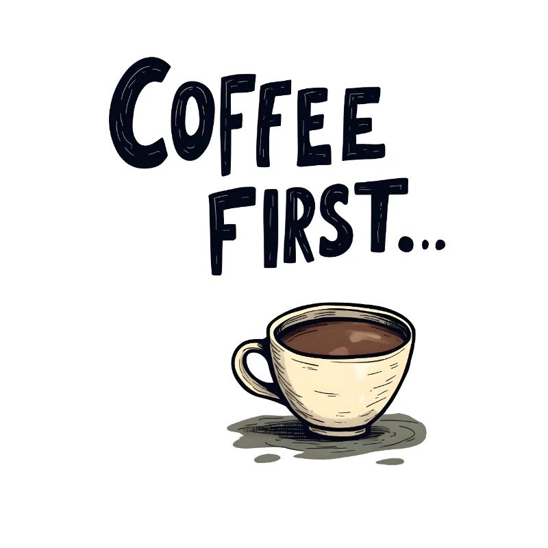 Le café d’abord