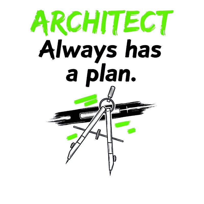 Architecte avec un plan