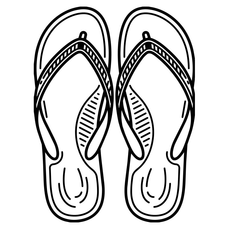 Sommer-Flip-Flops