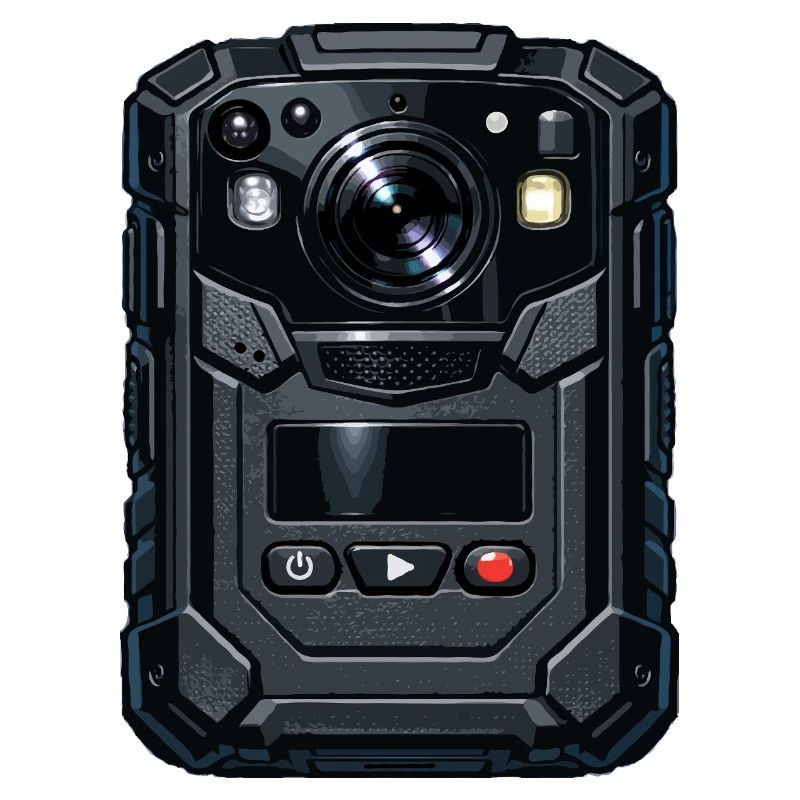 Illustration de caméra d’action robuste