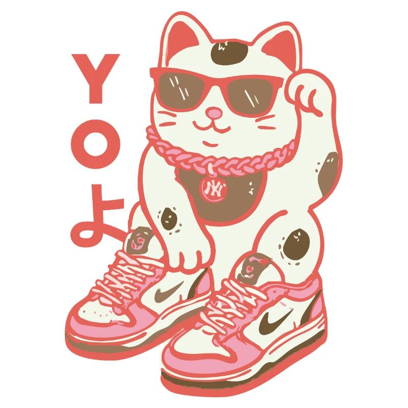 Sunny Cat Sneaker Squad