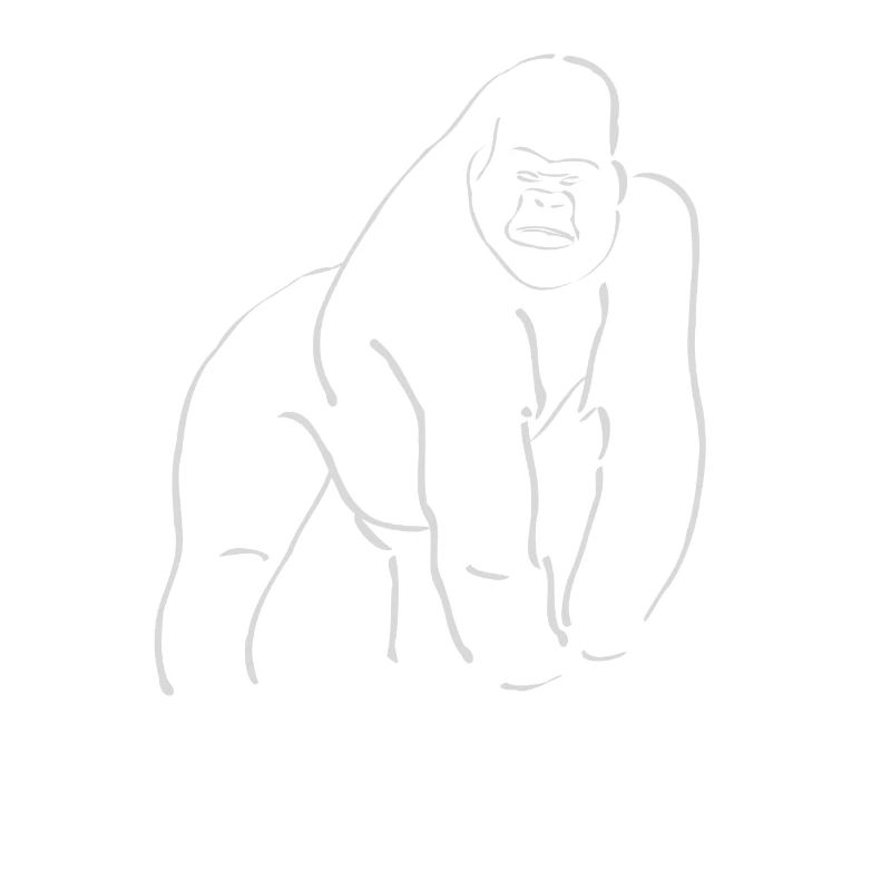 Silverback Gorilla Chef Entrepreneur Gift