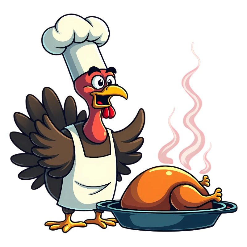 Cuisinier de dinde de Thanksgiving