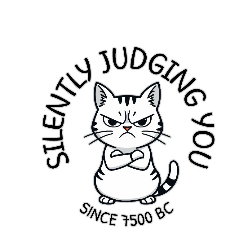 Cat Judge Since 7500 BC