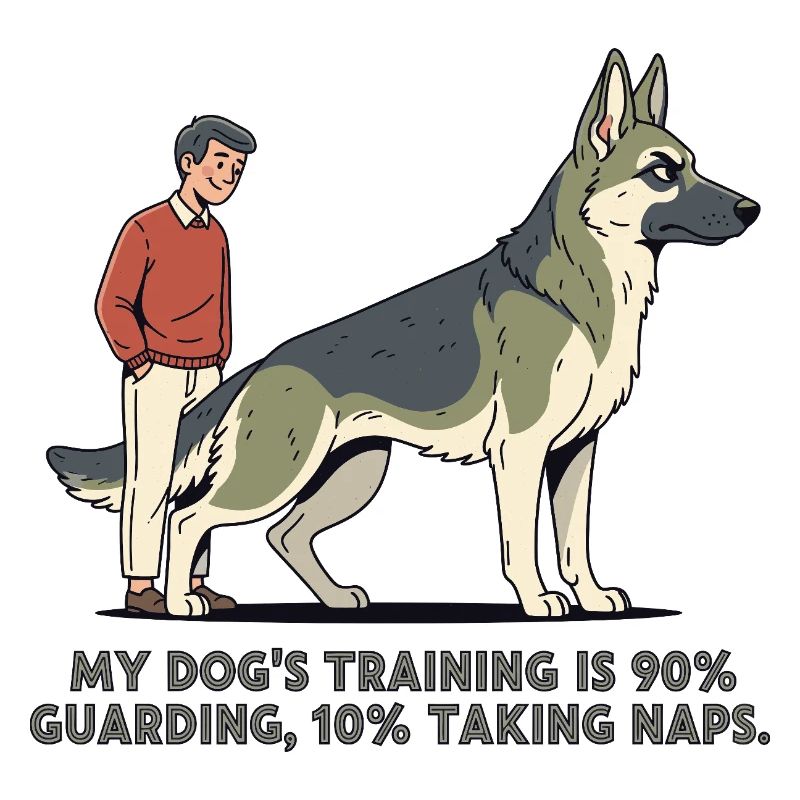 L’éducation de mon chien : 90 % de garde, 10 %...