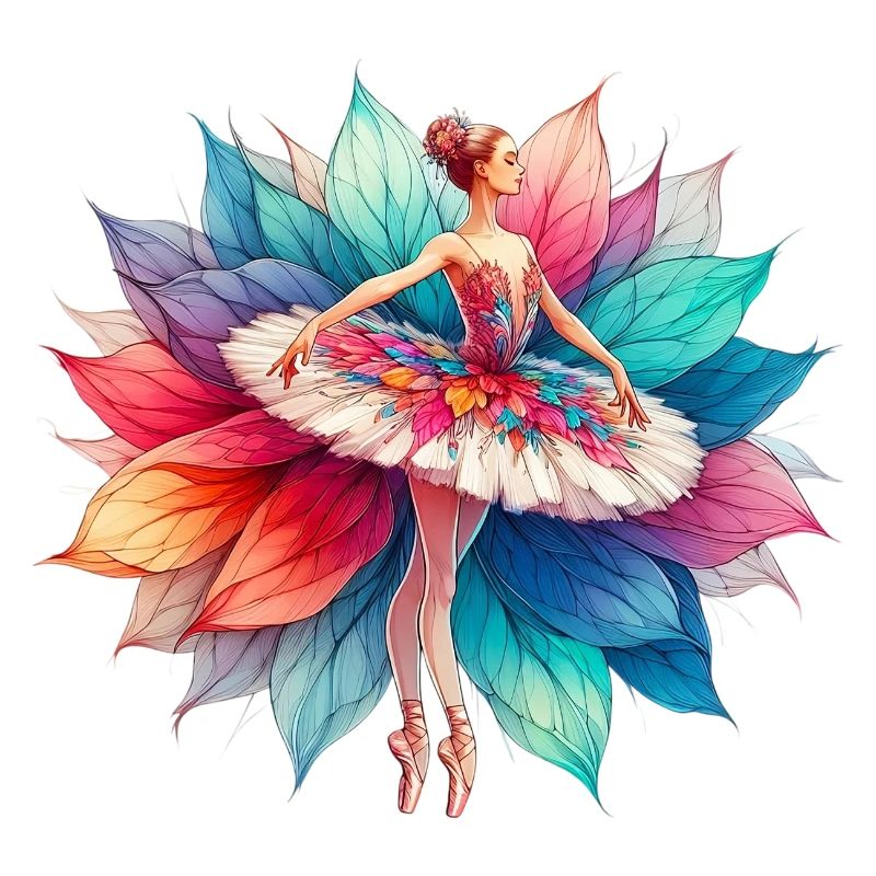 Danseuse de ballet avec tutu