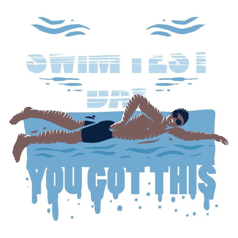Swim Instructor It's Swim Test Day