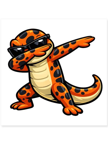 Dabbing Salamander