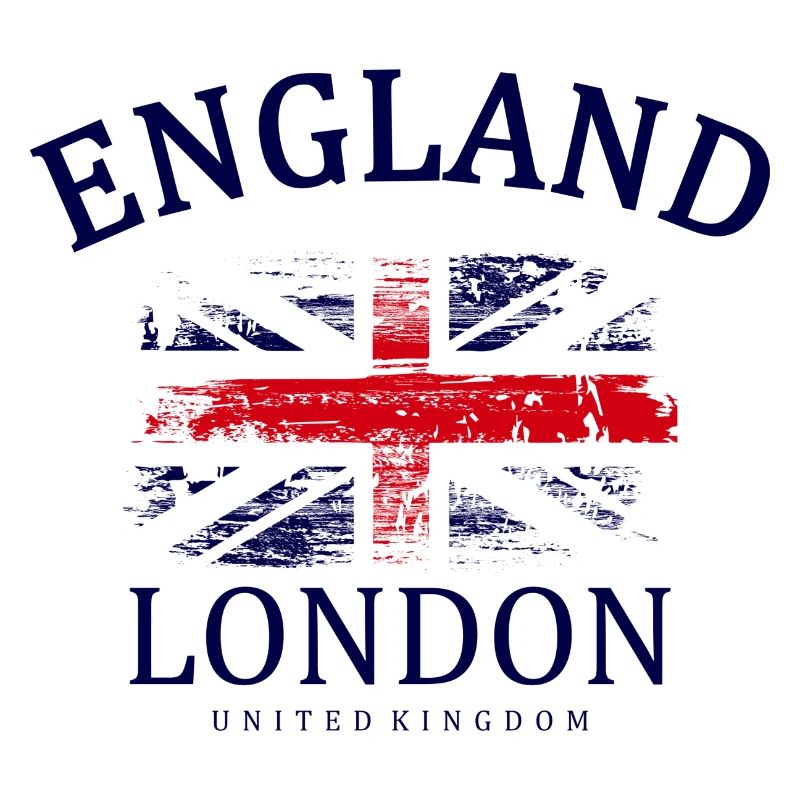Emblème de l’Union Jack de Londres vieilli