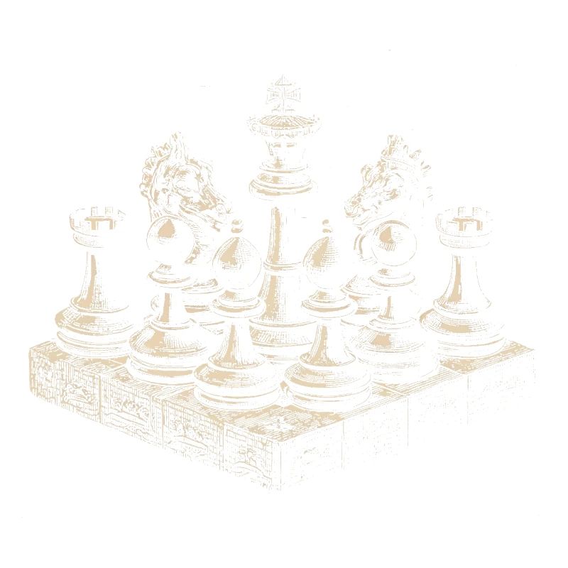 Conception vintage d’échecs pour les amateurs d’échecs classiques