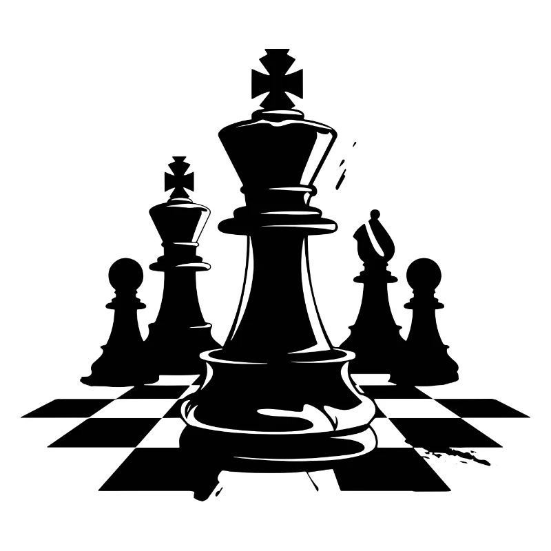 Graphiques de pièces d’échecs