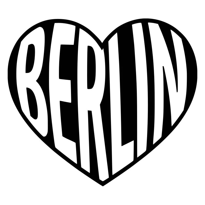 Berlin Herz Typo
