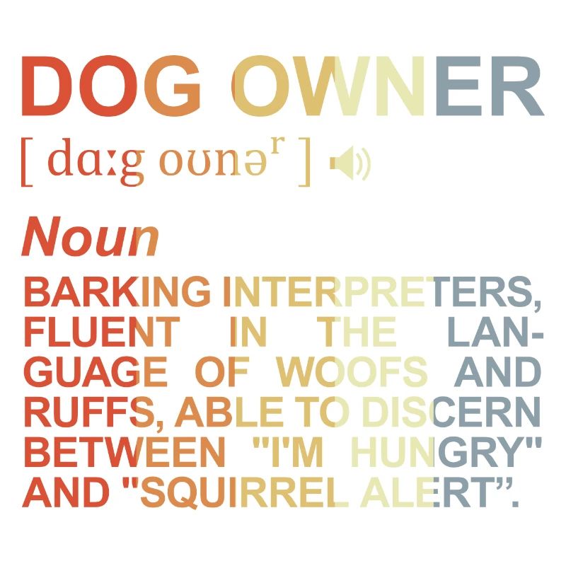 Signification du propriétaire de chien