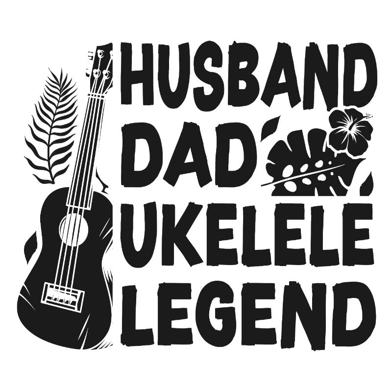 Hawaiian Ukulele Uke Dad Husband
