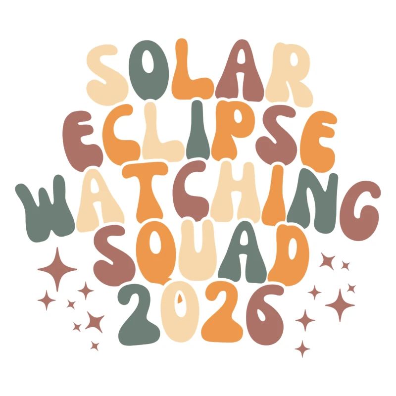 Solar Eclipse Watching Squad 2026