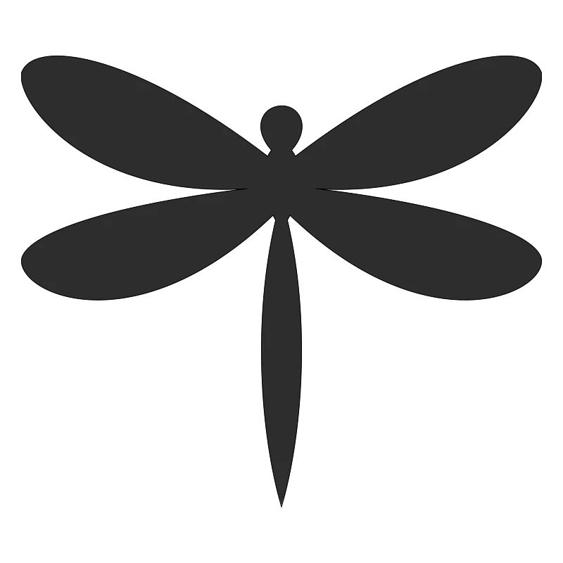 Silhouette de la Libellule