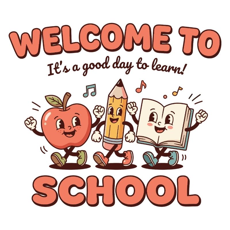 Welcome to School Design – Einschulung Kinder