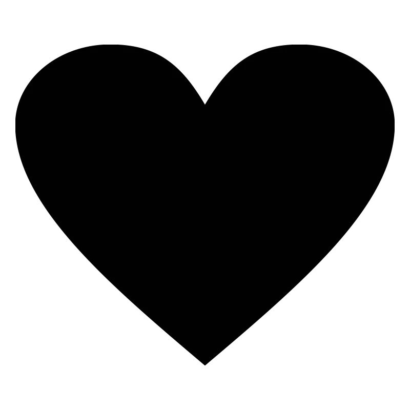 Cœur noir Awesomeelement
