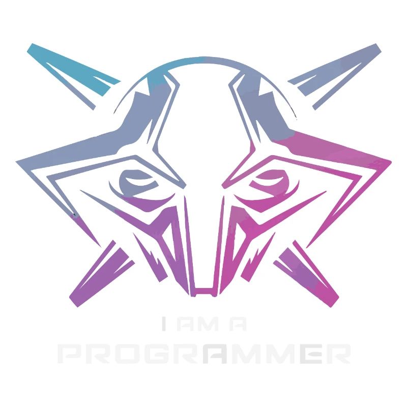 Futuristische Cyborg-Programmierer-Kunst