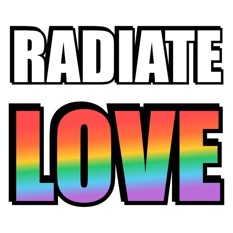 Radiate Love Rainbow