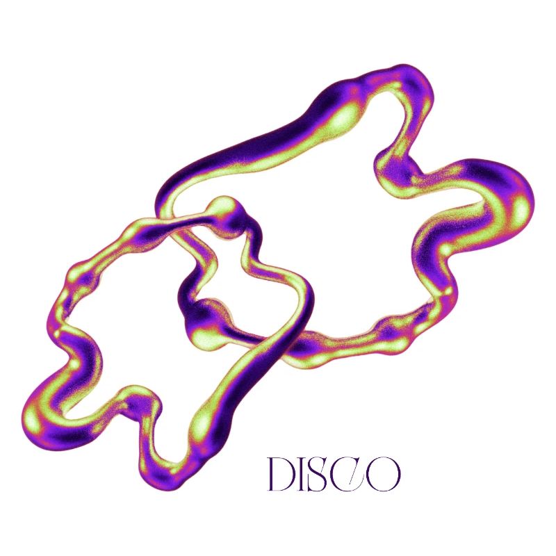 Disco Blob – Neon Abstract Liquid Art