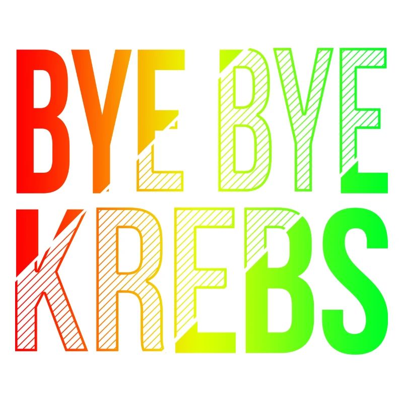 Bye Bye Kreps Regenbogen Design