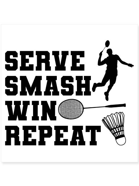 Serve Smash Win Repeat
