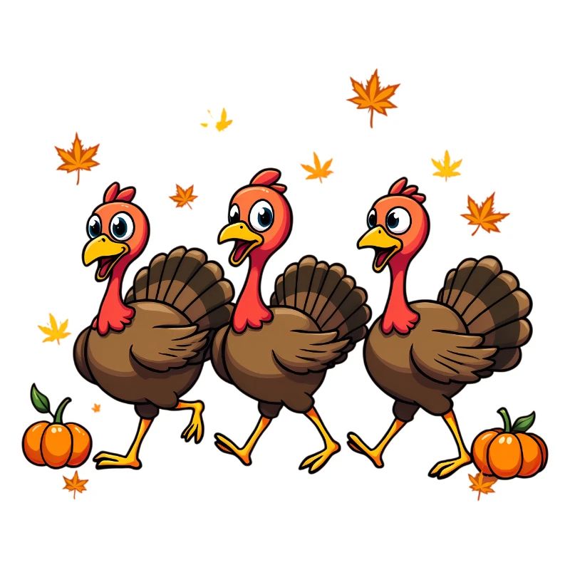 Bébé dinde de Thanksgiving