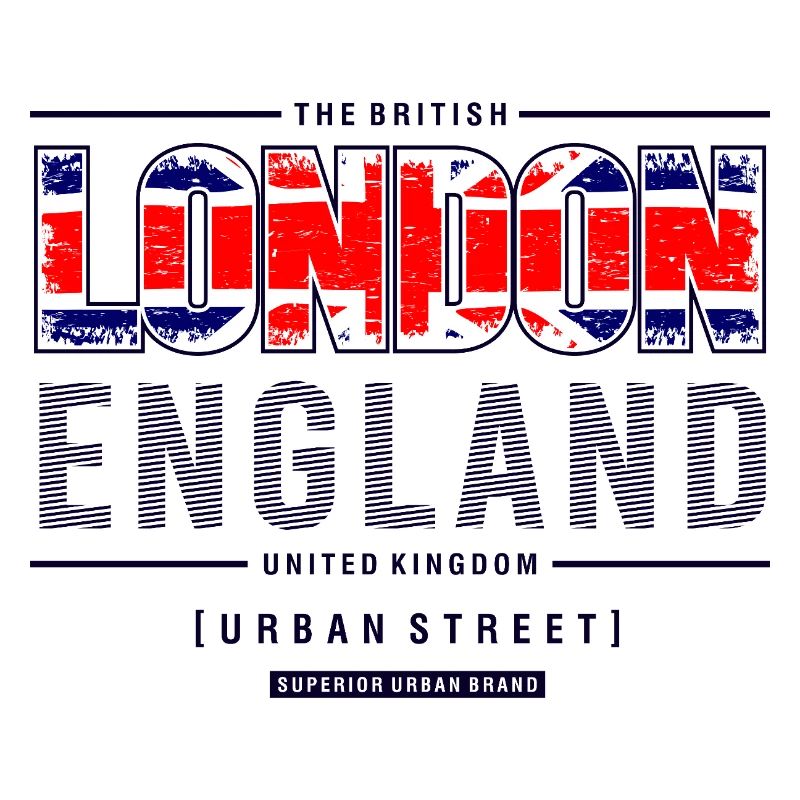 London Union Jack Cityscape Design