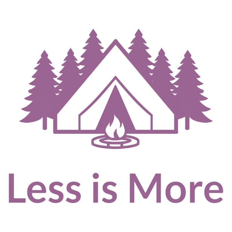Less Is More – Minimalist Camping Forest