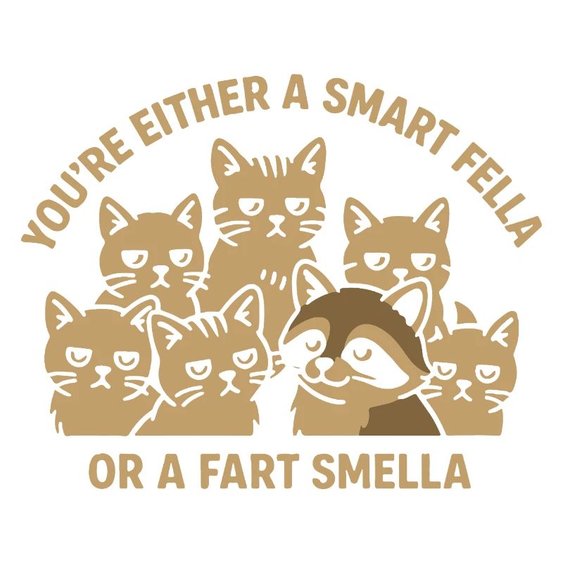 Du bist entweder ein schlauer Kerl oder ein Furzgeruch Meme