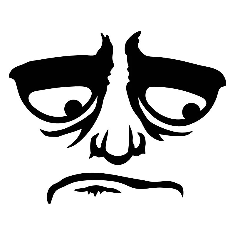 Grumpy sad disappointed face funny