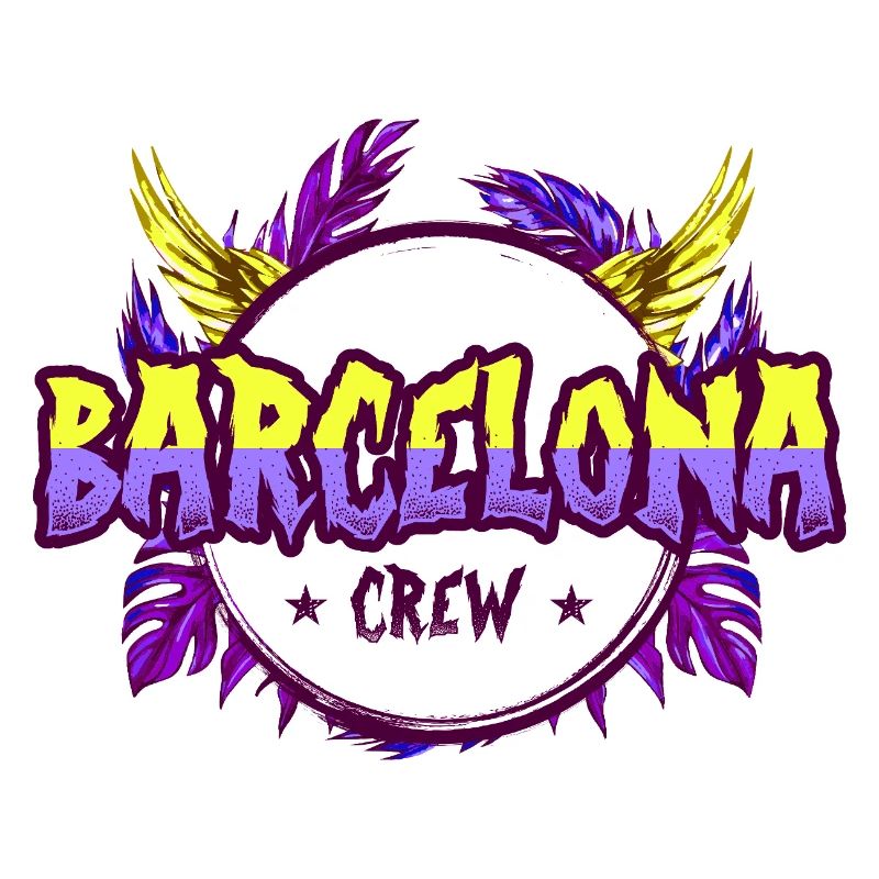 Équipage de Barcelone Coloré