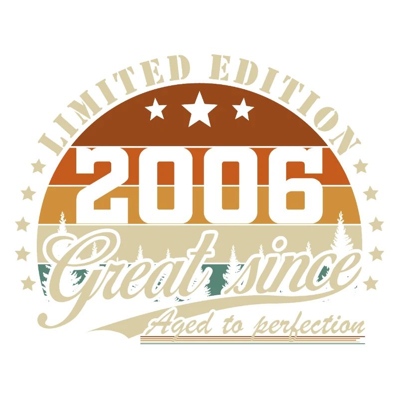 2006 Vintage Retro Geburtstagsgeschenk