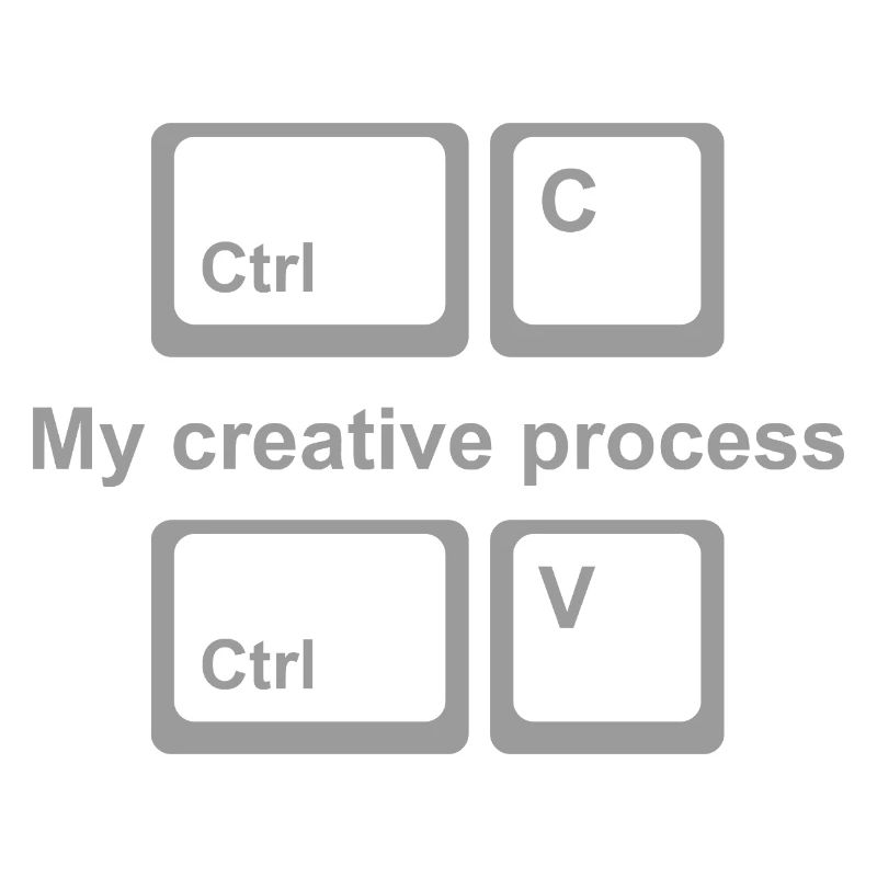 Copy Paste Shirt – Funny Coder & Designer Tee