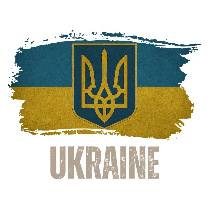 Drapeau de l’Ukraine, j’aime l’Ukraine